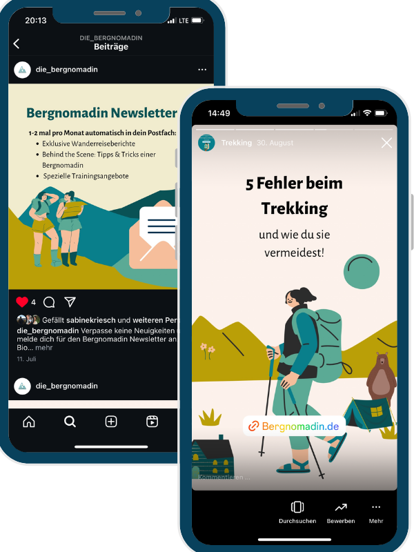 Vorlage Social Media Instagram